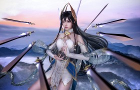 英雄联盟英雄人物COSPLAY 刀锋舞者·艾瑞莉娅