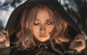 爆机少女喵小吉艾尔登法环女主梅琳娜COS欣赏