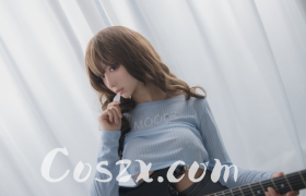 shika小鹿鹿个人资料演绎吉他妹妹，身材简直绝了！