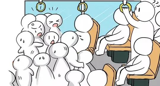 雪柔公车上被猛烈的进出推动，每一次车辆刹车都会让她向前冲-1